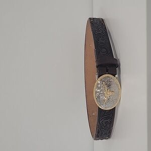 Genuine Leather Cowgirl Belt